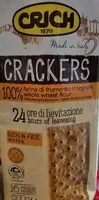 Mängden socker i Whole wheat crackers