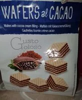 Mängden socker i Wafers al cacao