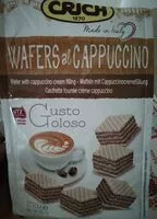 Mängden socker i Wafers, cappuccino