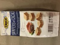 Mängden socker i Gaufrettes fourrees creme cacao