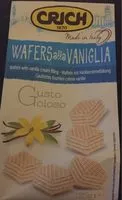 Mängden socker i Wafers alla vaniglia