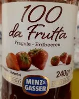 Mängden socker i 100 da frutta
