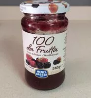 Mängden socker i Preparazione di frutta con frutti di bosco