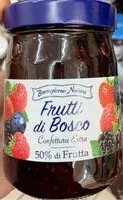 Mängden socker i Frutti di Bosco Confettura extra 50%
