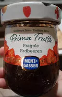 Mängden socker i Prima Frutta Erdbeeren
