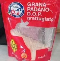 Mängden socker i Grana Padano DOP