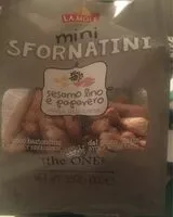 Mängden socker i Mini sfornatini