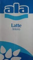 Mängden socker i Latte intero UHT Ala