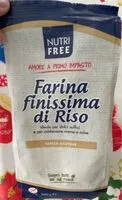 Mängden socker i Farina finissima di riso