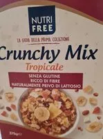 Mängden socker i Crunchy mix nutri free