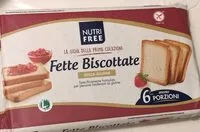 Mängden socker i Fette biscottate