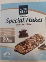 Mängden socker i Barrette special flakes con cioccolato