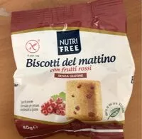Mängden socker i Biscotti del mattino con frutti rossi