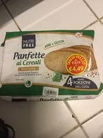 Mängden socker i Panfette ai cereali senza glutine