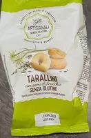 Mängden socker i Tarallini con semi di finocchio senza glutine