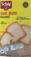 Mängden socker i Biscottes