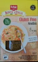 Mängden socker i Anellini gluten free