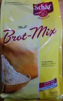 Mängden socker i Mehl glutenfrei, Brot-Mix