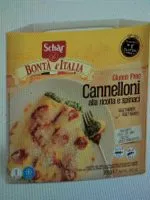 Mängden socker i Gluten Free Cannelloni