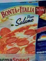 Mängden socker i Pizza Salami