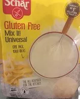 Mängden socker i Schar The Universal Mix for Every Recipe