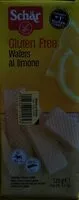 Mängden socker i Gluten Free Wafers al limone