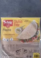 Mängden socker i Schar Piadina gluten free