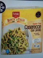 Mängden socker i CASERECCE AL PESTO Pasta