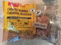 Mängden socker i Ciabatta Rustica Gluten Free
