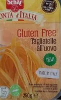 Mängden socker i Tagliatelle all'uovo gluten free
