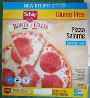 Mängden socker i Bontà d'Italia Gluten Free Pizza Salame Lactose Free