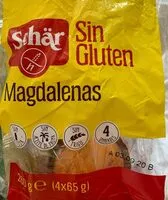 Mängden socker i Magdalenas sin gluten