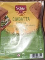Mängden socker i Ciabatta Rustica (Gluten frei)