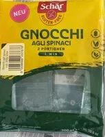 Mängden socker i Gnocchi agli spinaci