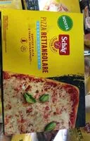 Mängden socker i pizza rettangolare