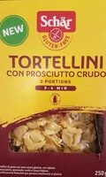 Mängden socker i Tortellini con prosciutto crudo sgl 250g Schär