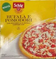 Mängden socker i pizza bufala e pomodori