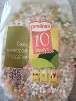 Mängden socker i Minestrone aux pâtes