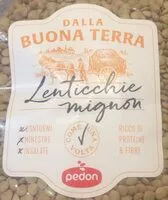 Mängden socker i lenticchie mignon