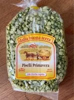 Mängden socker i Piselli verdi secchi