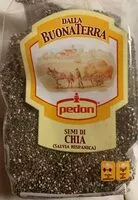 Mängden socker i Semi di chia