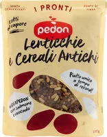 Mängden socker i IGPronti lenticchie e cereali antichi
