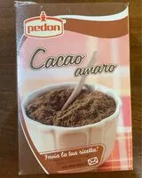 Mängden socker i Cacao amaro