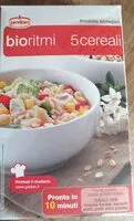 Mängden socker i Bioritmi 5 cereali