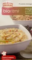 Mängden socker i Bioritmi miglio piselli e lenticchie