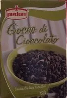 Mängden socker i Gocce di cioccolato
