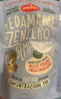 Mängden socker i Edamame & zenzero