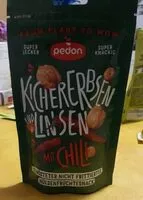 Mängden socker i Kichererbsen und Linsen mit Chili