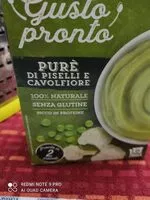 Mängden socker i Purè di piselli e cavolfiore