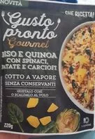 Mängden socker i Riso e Quinoa con verdure
